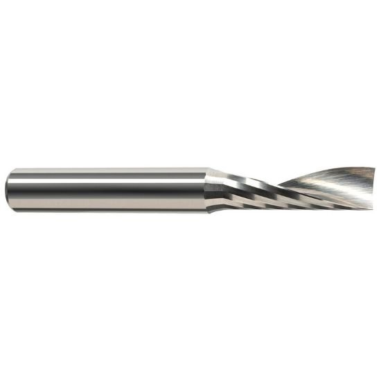 Picture of Harvey Tool 51178 5/64 Dia x 15/64 LOC S.PLAS, 1 FLRouter Carbide Uncoated Single End RouterSharp